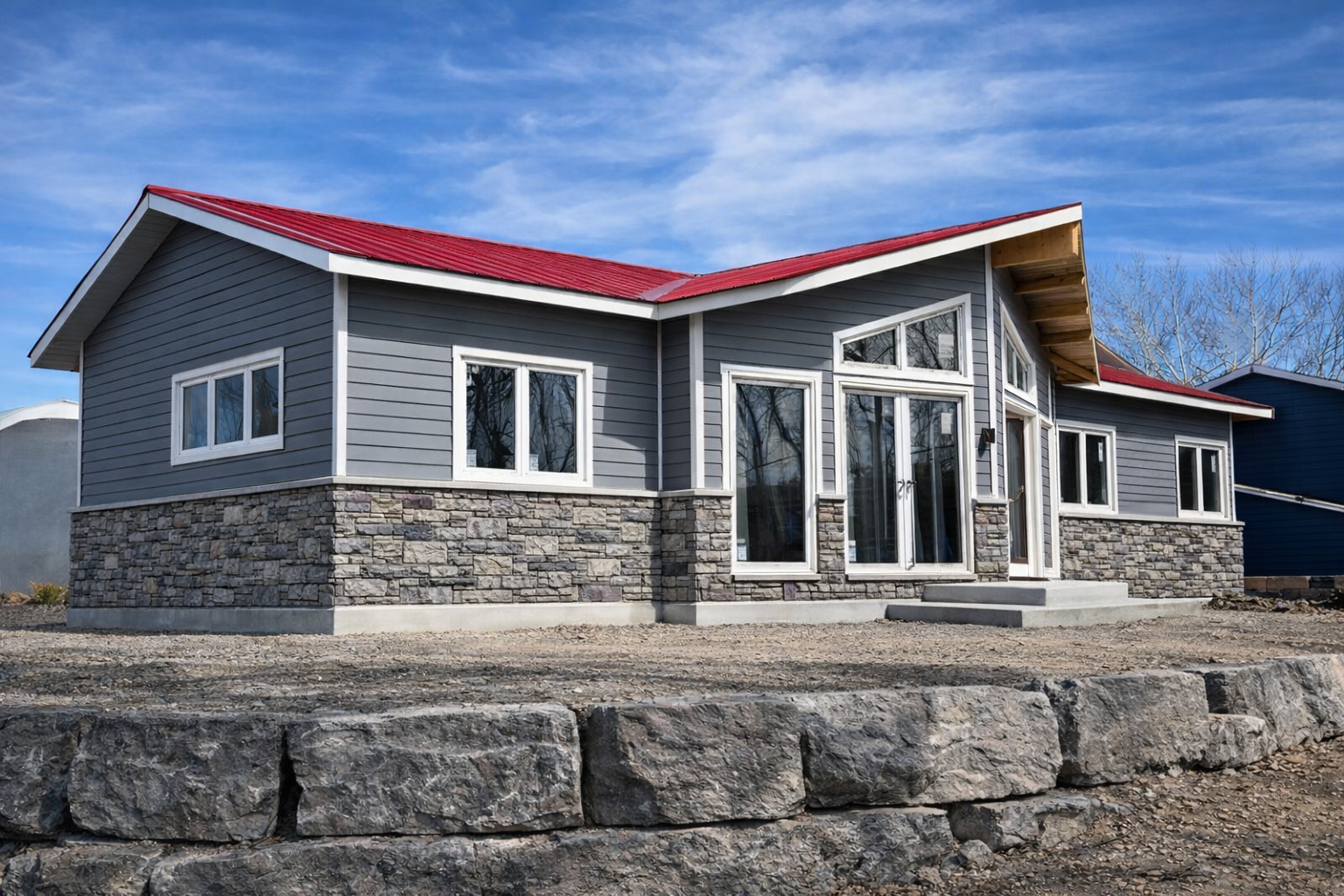After: House construction transformation by COA